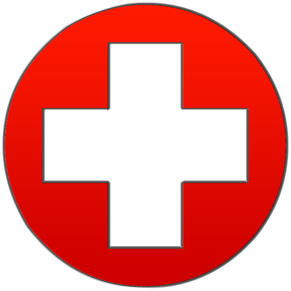 Red cross clipart