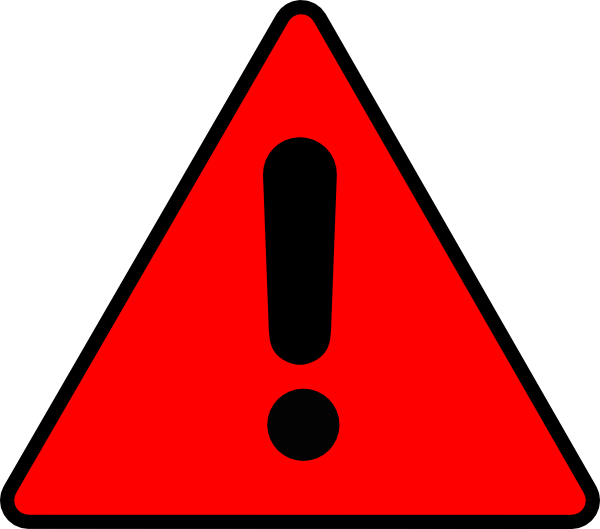 Red Warning Symbol