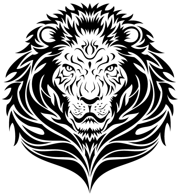 Lion Head Art - ClipArt Best