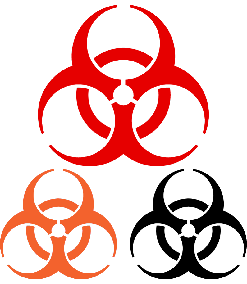 The biohazard symbol is deadly serious business | The Logo Factory