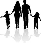 Family Clipart Silhouette - Free Clipart Images