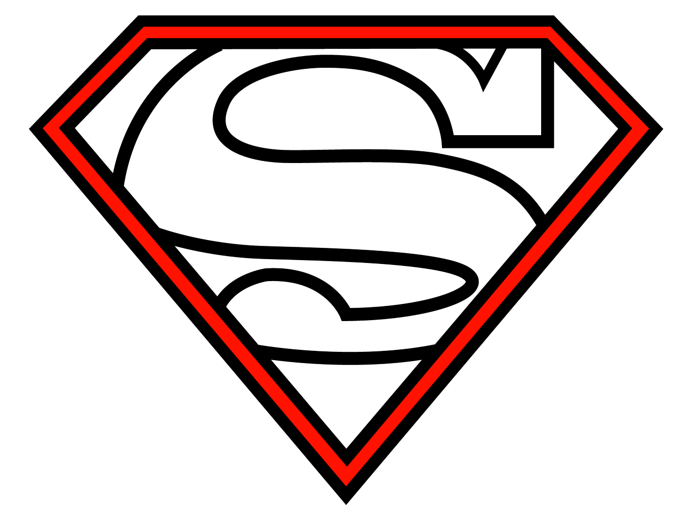 Superman Logo Letter Pic