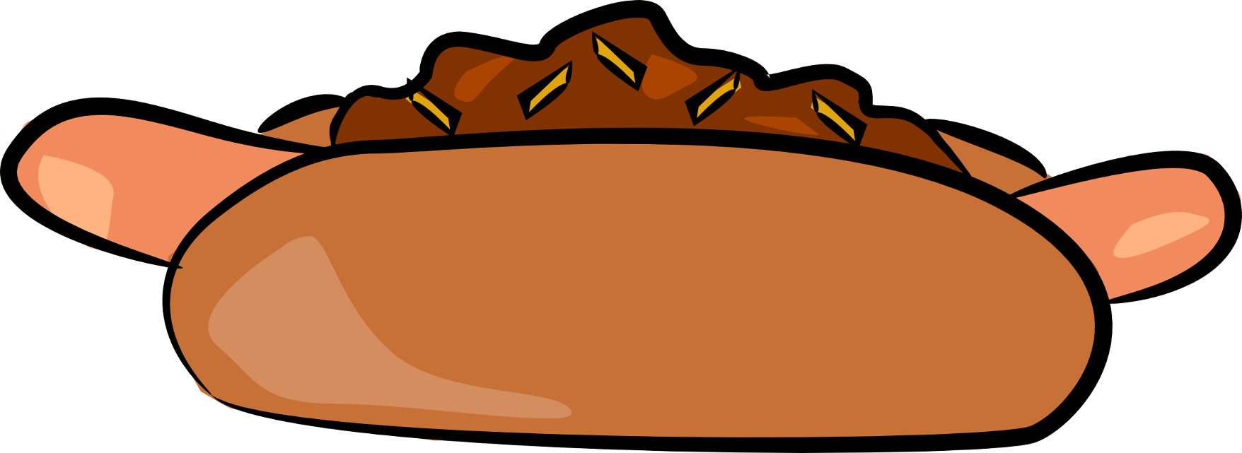 The Totally Free Clip Art Blog: Food - Chili dog