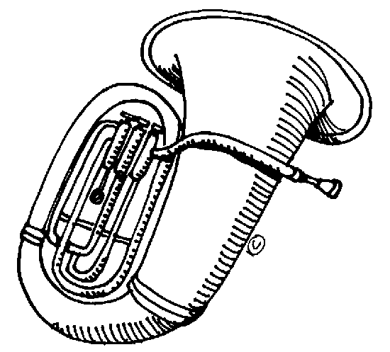 Clip art tuba clipart image