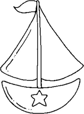 Sailboat Line Drawings Clipart - Free to use Clip Art Resource