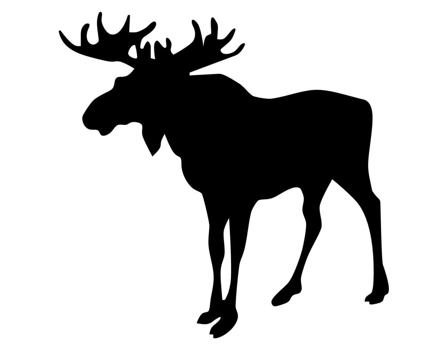 moose outline Gallery