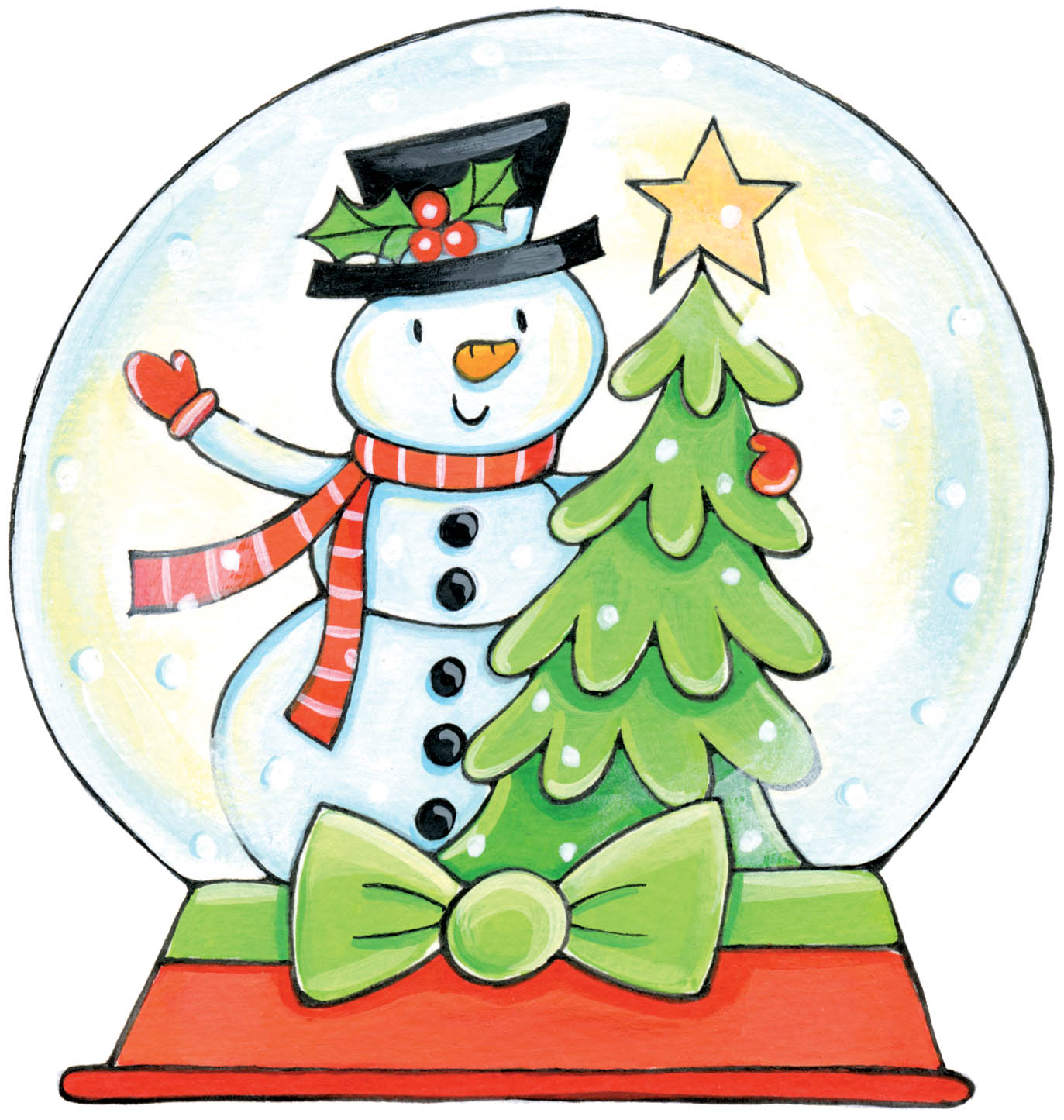 Animated Christmas Card Clipart