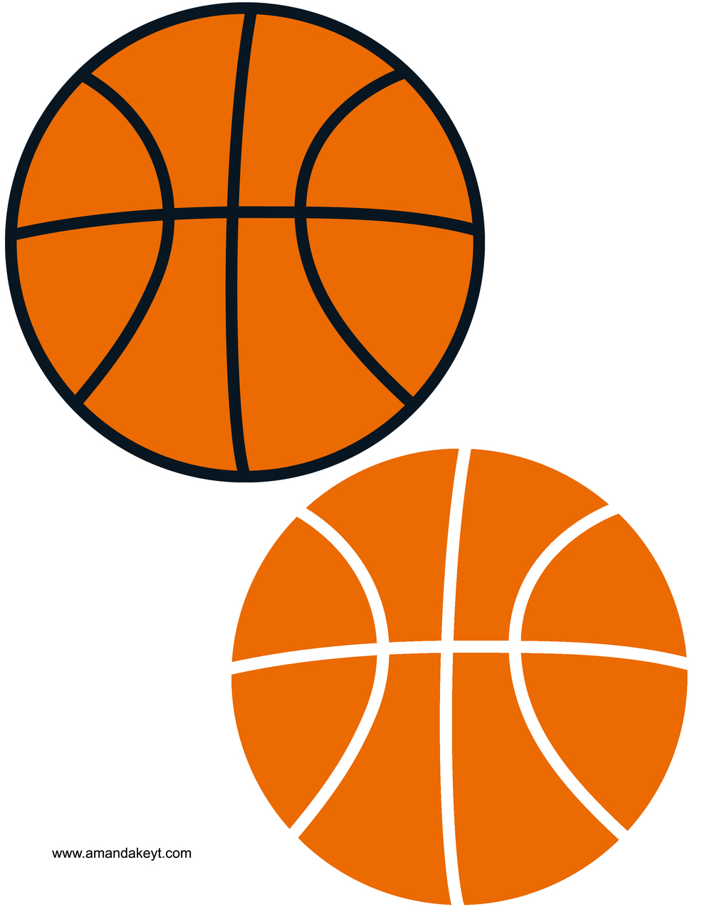 Basketball Printables ClipArt Best
