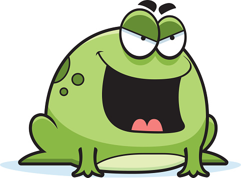 Clip Art Of Angry Toad Clip Art, Vector Images & Illustrations ...
