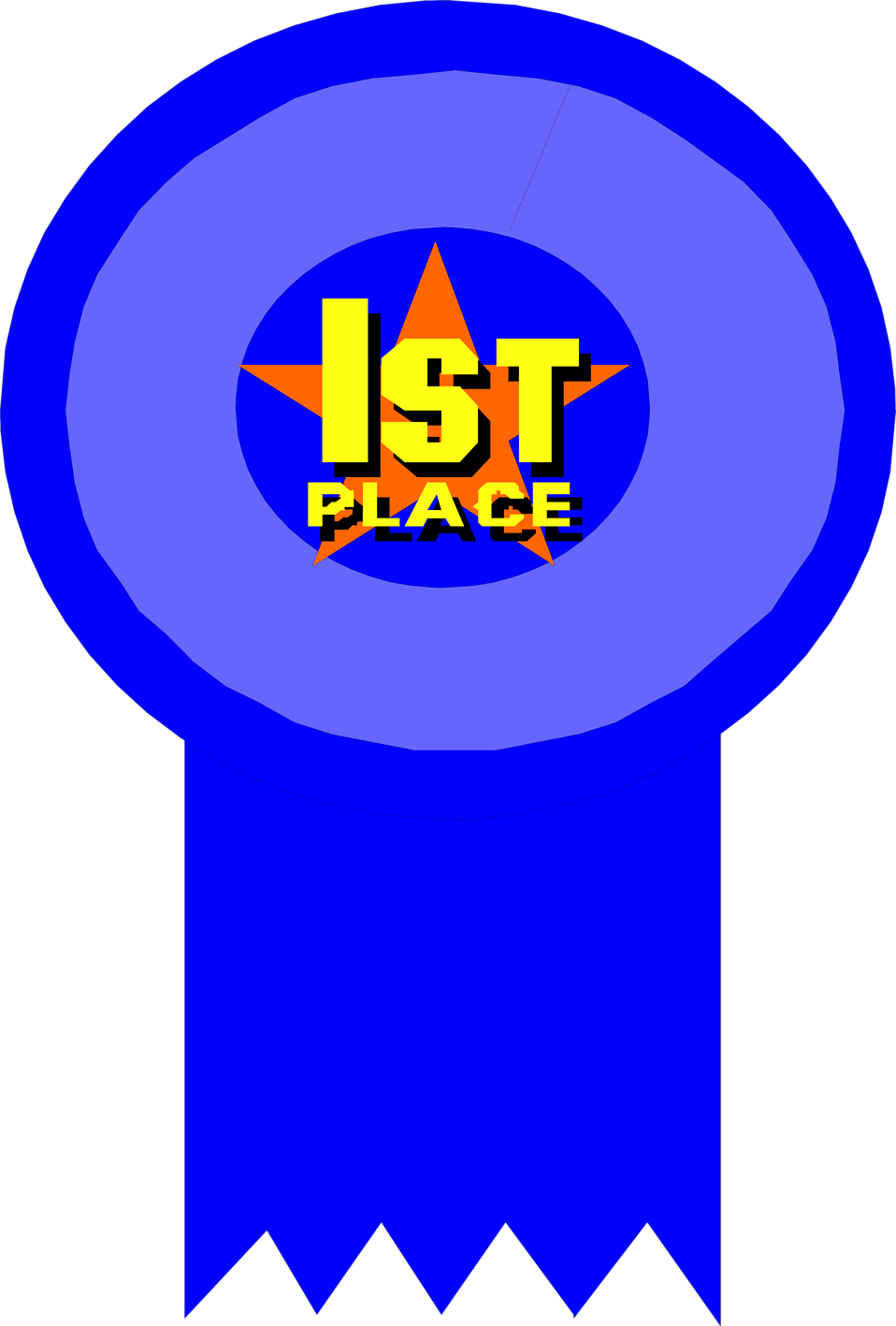 1st Place Award Ribbon Clipart - Free Clipart Images