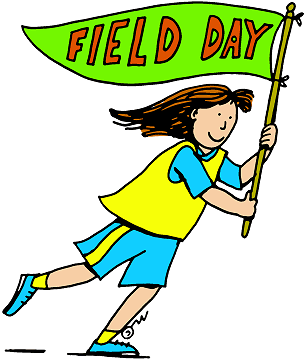 Field Day (in color) - Clip Art Gallery