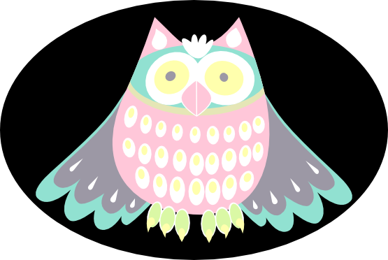 Clip Art: Cute Owl Redonkulous clipartist.net ...