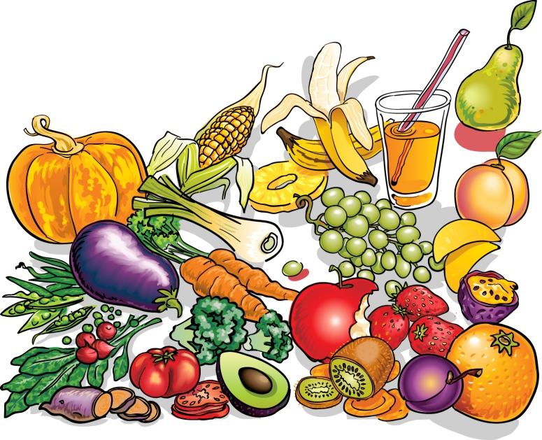 Fruits And Vegetables Clipart