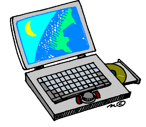 laptop (in color) - Clip Art Gallery