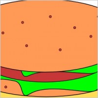 Hamburger clip art Vector clip art - Free vector for free download