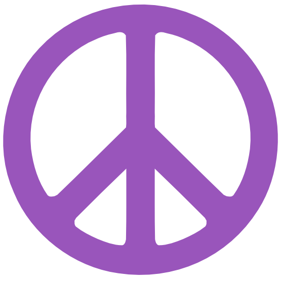 Lilac Peace Symbol 1 Supercalifragilisticexpialidocious SVG ...
