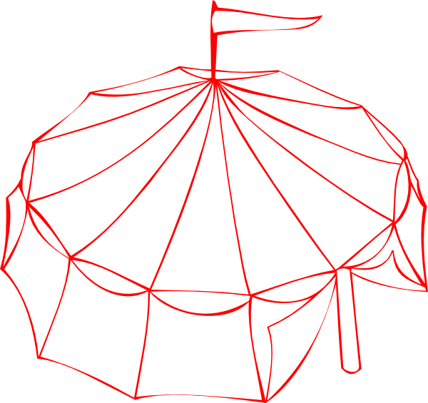 Circus Tent Clip Art Vector Online Royalty Free And Public
