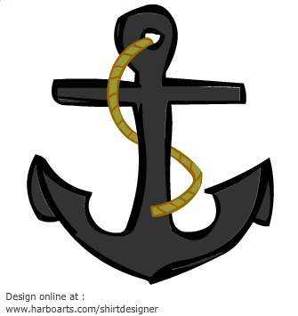 Download : Cartoon Anchor - Vector Graphic