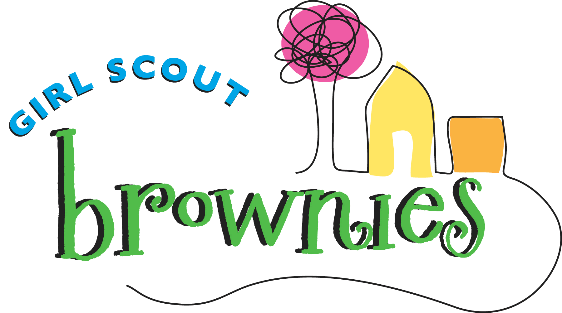 Girl Scout Brownie Clipart