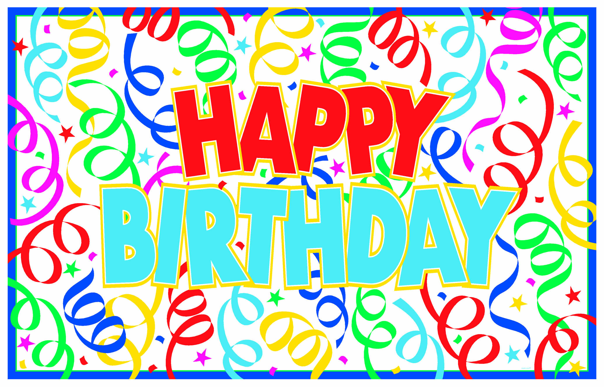 clip art happy birthday signs - photo #49