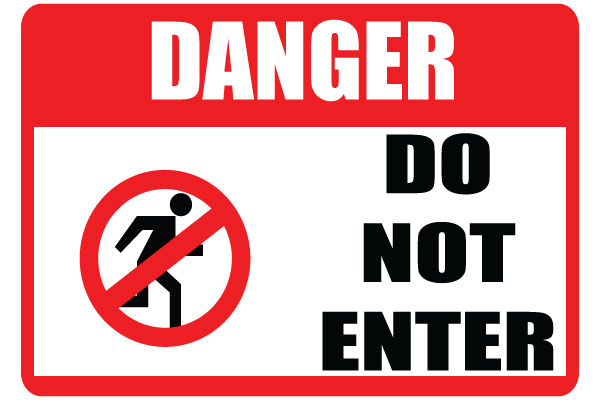 Printable Do Not Enter Sign Free - ClipArt Best