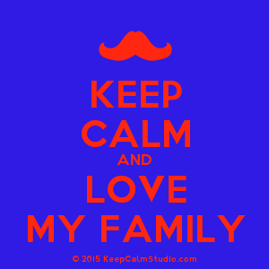 Posters similar to 'Keep Calm and Love Your Family' on Keep Calm ...