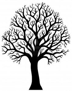 Tree Without Leaves Template - ClipArt Best