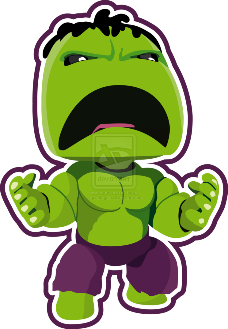 Hulk cute clipart