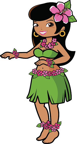 hula girl clipart graphics - photo #22