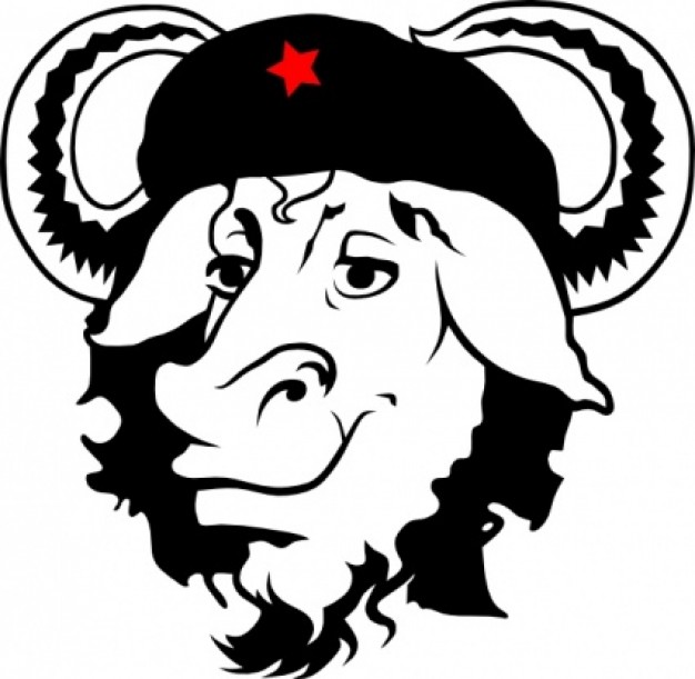 Gnu Cap Hat Cow clip art | Download free Vector