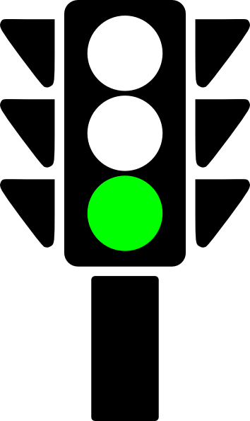 Large Green Traffic Light Clip Art Vector Online Royalty on ...