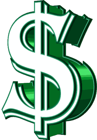 dollar sign graphics and comments