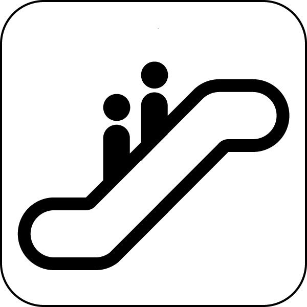 Escalator Symbol - ClipArt Best