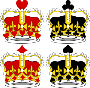 Queen of hearts crown clipart