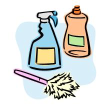 Church Cleaning Clipart