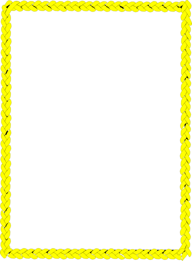 yellow border clip art - photo #38