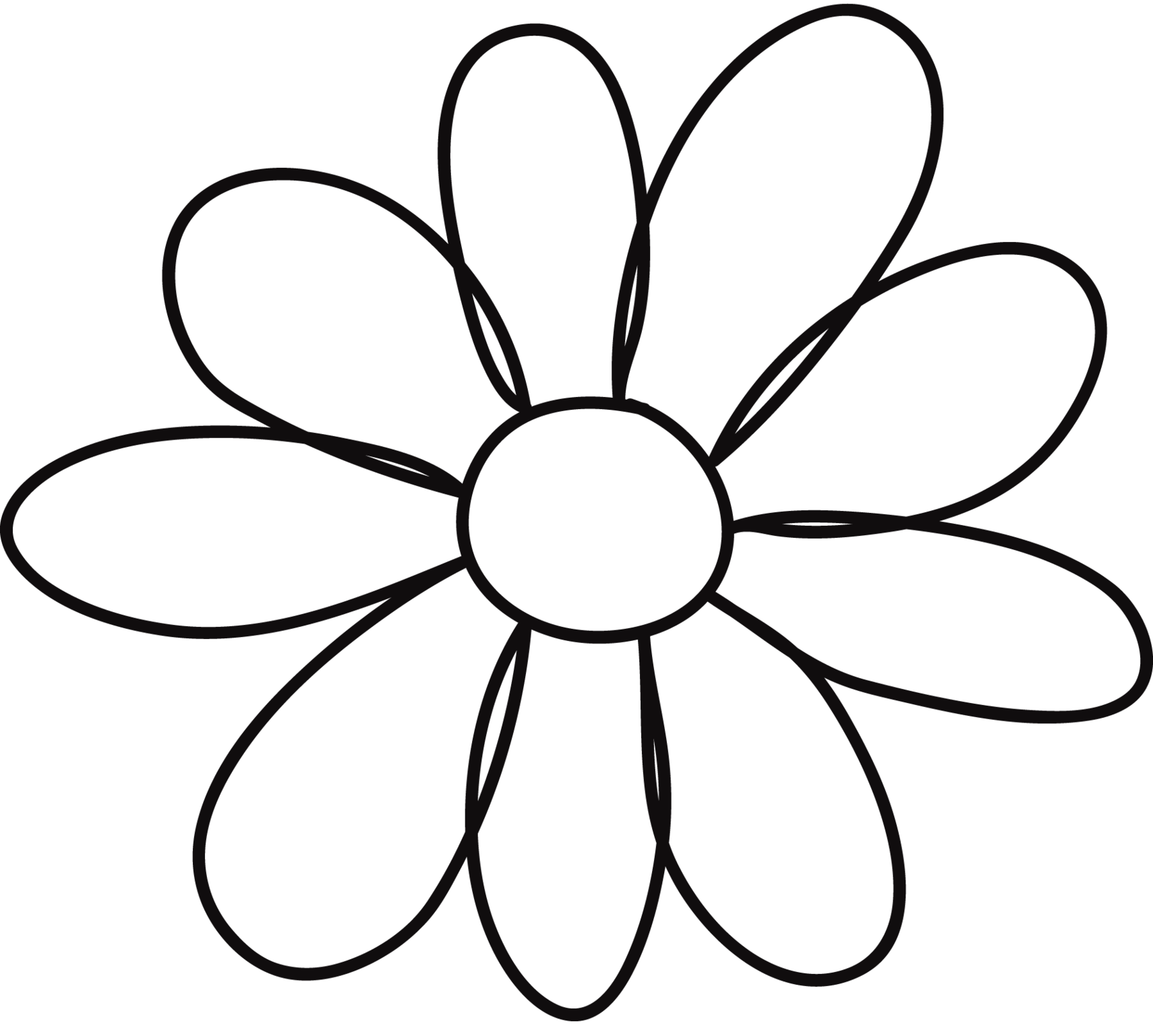 Flower Templates To Cut Out Clipart - Free to use Clip Art Resource