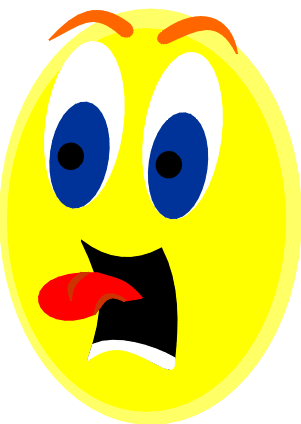 Scared clipart face