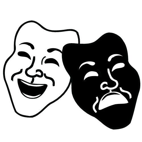 Clipart theatre masks