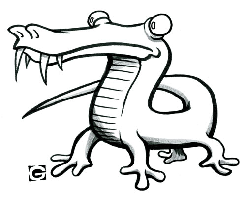 Drawings Of Lizards - ClipArt Best