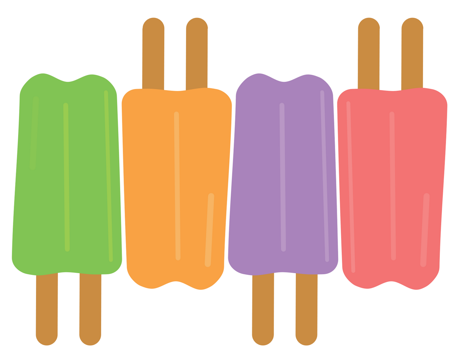 Cartoon Popsicles - ClipArt Best