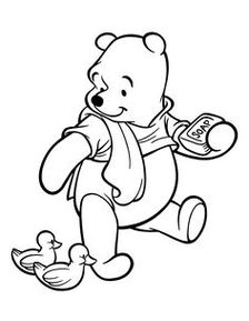 Winnie The Pooh Drawing Stencils Clipart - Free to use Clip Art ...