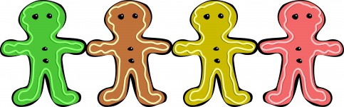 Gingerbread Man Clipart Free Stock Photo - Public Domain Pictures