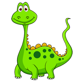 Dinosaurs Cute Clipart - Cartoon Animal Images