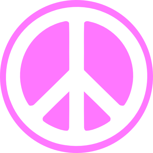 Peace Sign Clip Art - Tumundografico