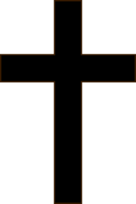 Black Christian Cross Png - Free Clipart Images