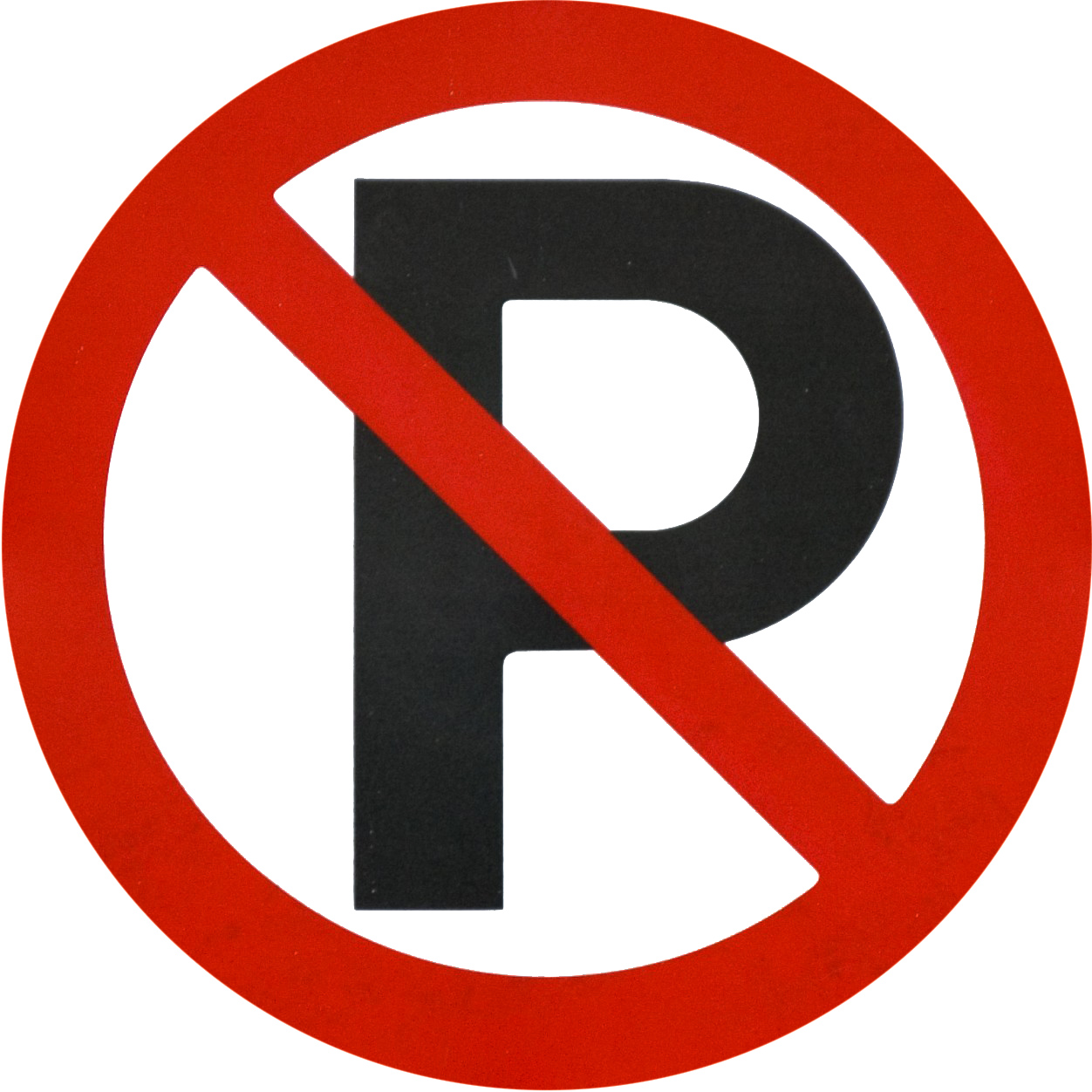 No Parking Sign Clipart