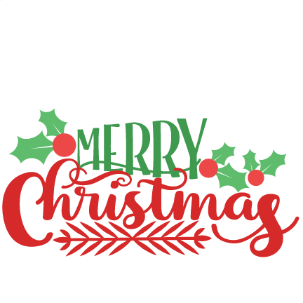 Cute Merry Christmas Clipart – Happy Holidays!
