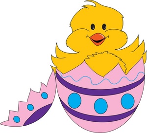 Free easter chicks clipart