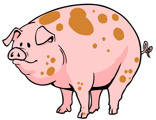 Pig Clip Art Funny - Free Clipart Images